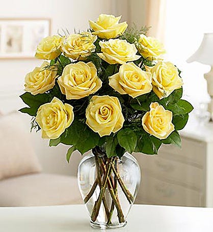 Rose Elegance™ Premium Yellow Roses